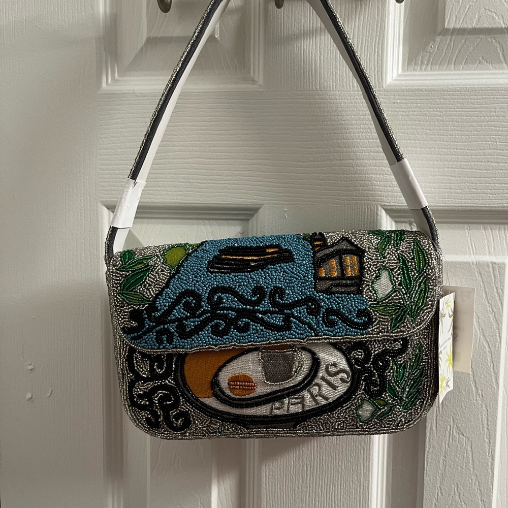 Paris beaded bag by America and Beyond.